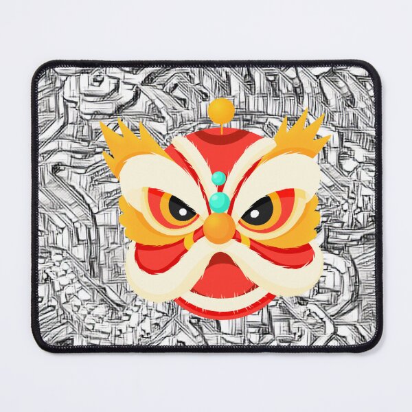 Item preview, chinese dragon sketch drawing designed and sold by LGMmugsdesign.