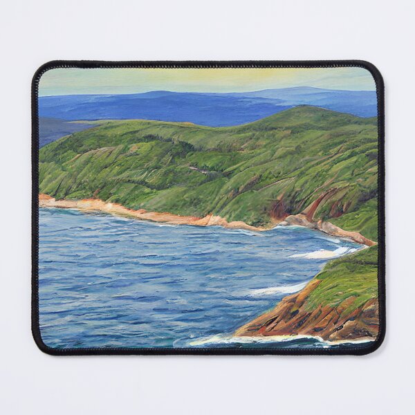 Item preview, Cabot Trail Cape Breton Nova Scotia Digital Painting designed and sold by Alt-Art-Digital.