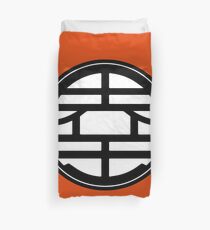 Goku emblem Duvet Cover