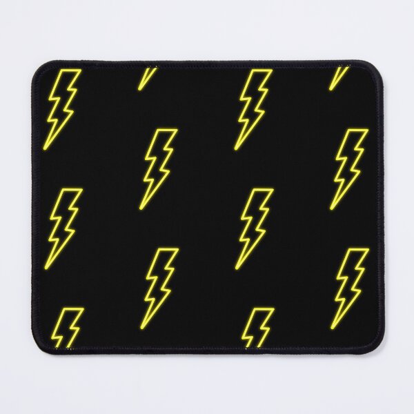 Item preview, Neon Yellow Lightning Bolt designed and sold by luckymooninc.