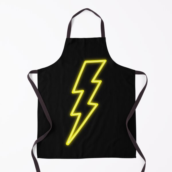Item preview, Neon Yellow Lightning Bolt designed and sold by luckymooninc.