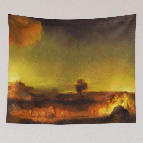 Item preview, Star of Bethlehem Painting 11 designed and sold by ONE-ART.
