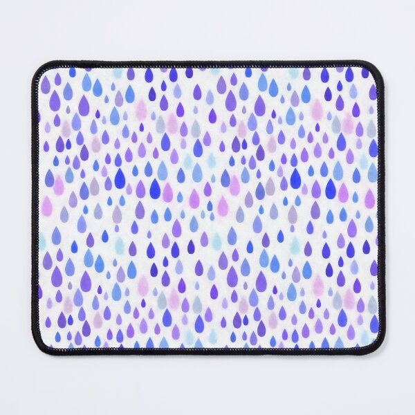 Item preview, Retro Raindrops in purple designed and sold by MichaelEpp.