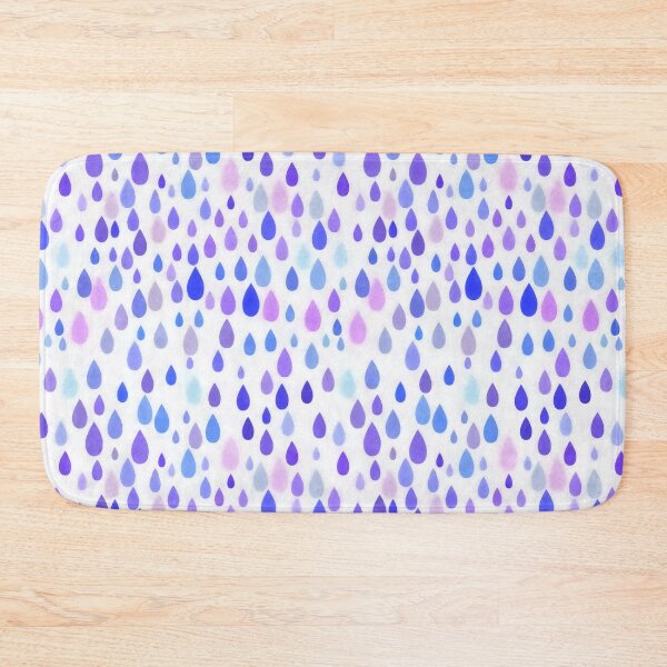 Item preview, Retro Raindrops in purple designed and sold by MichaelEpp.