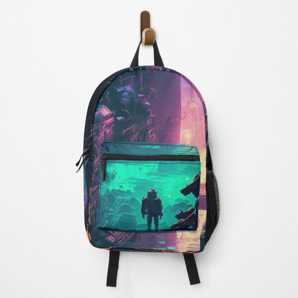 Item preview, Underwater Cyberpunk Atlantis designed and sold by AICreateWorlds.