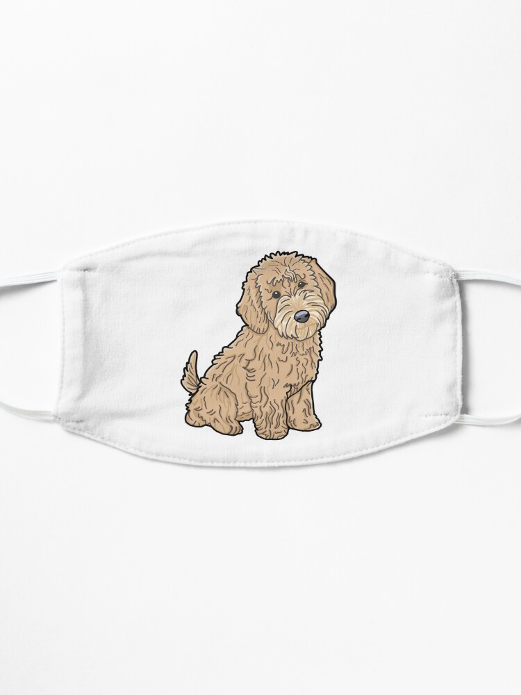 Goldendoodle Face Cover Goldendoodle Face Cover