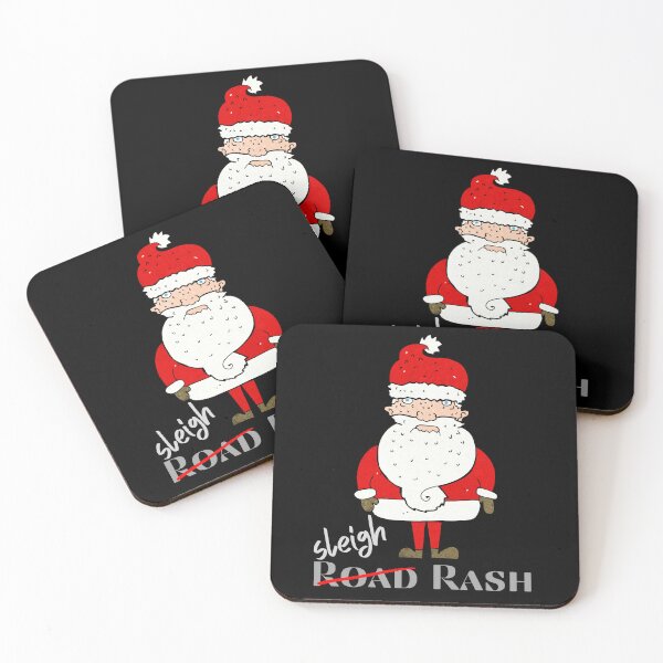 Item preview, Santa’s Road Rash— Oops, Make that Sleigh Rash! designed and sold by DeeATX.