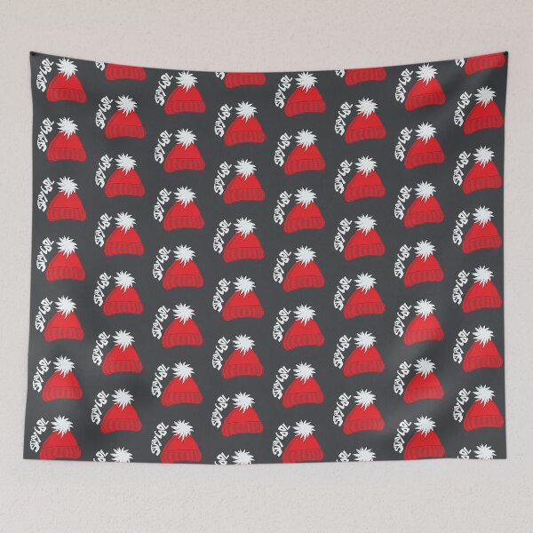 Item preview, Whimsical cartoon toque with Stay Cool illustrated text  designed and sold by AngelDawnDesign.