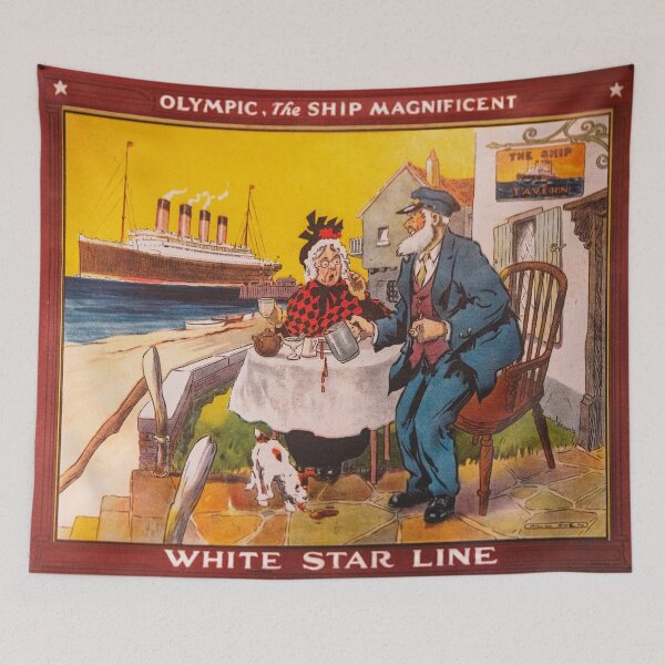 Item preview, Vintage Poster - White Star Line designed and sold by cmphotographs.