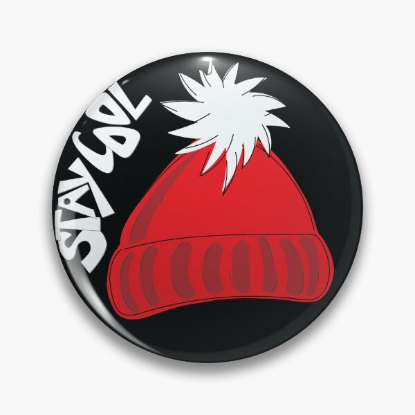 Item preview, Whimsical cartoon toque with Stay Cool illustrated text  designed and sold by AngelDawnDesign.