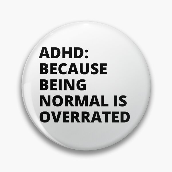 Item preview, ADHD Joke designed and sold by BuraxisQuotes.