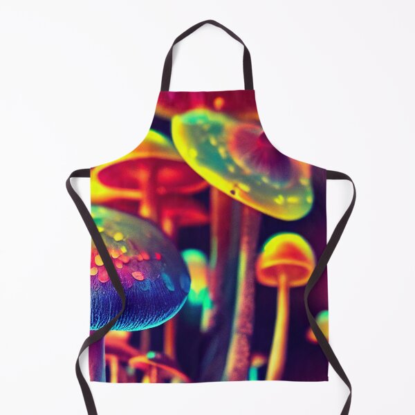Item preview, Psilocybin colorful mushrooms picture. designed and sold by Maniock.