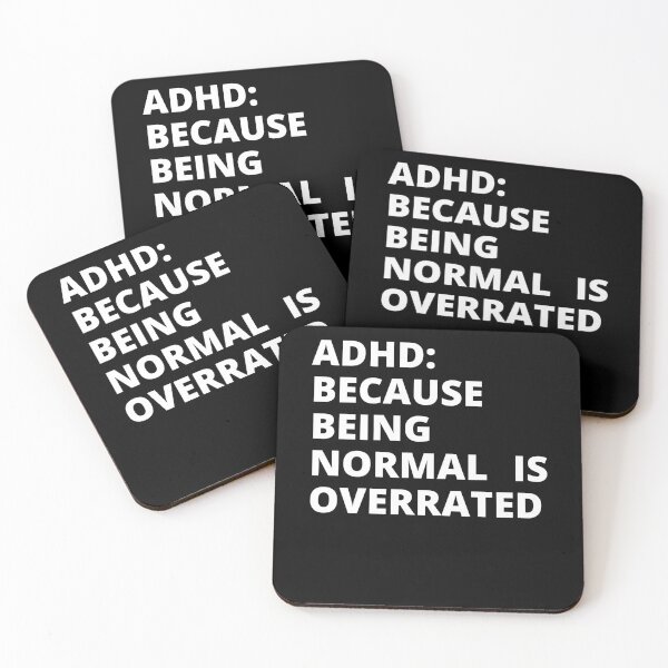 Item preview, ADHD Quote designed and sold by BuraxisQuotes.