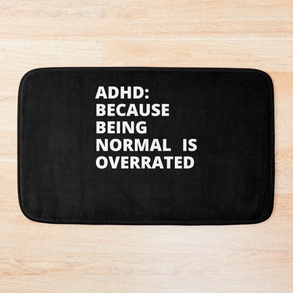 Item preview, ADHD Quote designed and sold by BuraxisQuotes.