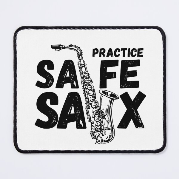 Item preview, Practice Safe Sax Saxophone Essential designed and sold by knapst.