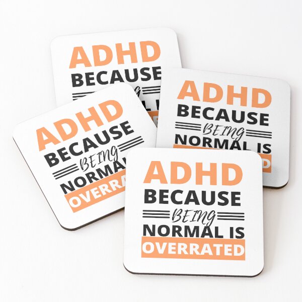 Item preview, ADHD Joke designed and sold by BuraxisQuotes.