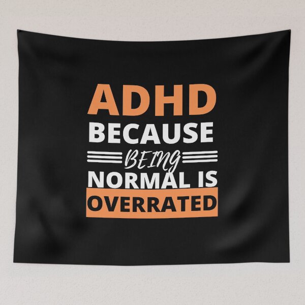 Item preview, ADHD Joke designed and sold by BuraxisQuotes.