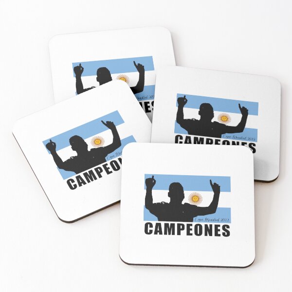 Item preview, Argentina Wins the World Cup 2022 - Campeones designed and sold by NickiPost.