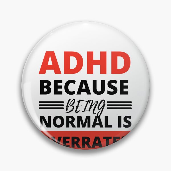 Item preview, ADHD Quote designed and sold by BuraxisQuotes.