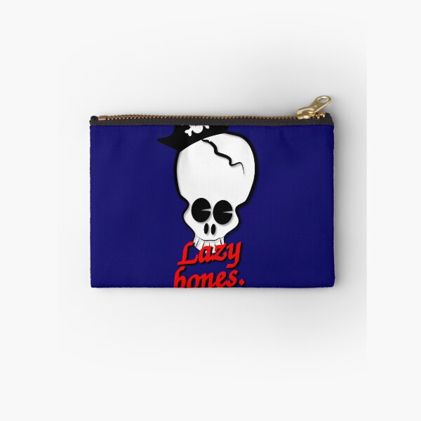 Item preview, Lazy Bones Skull designed and sold by artesilenciosa.