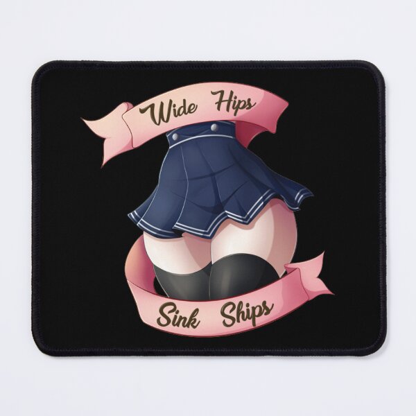 Item preview, wide hips sink ships designed and sold by teeshops.