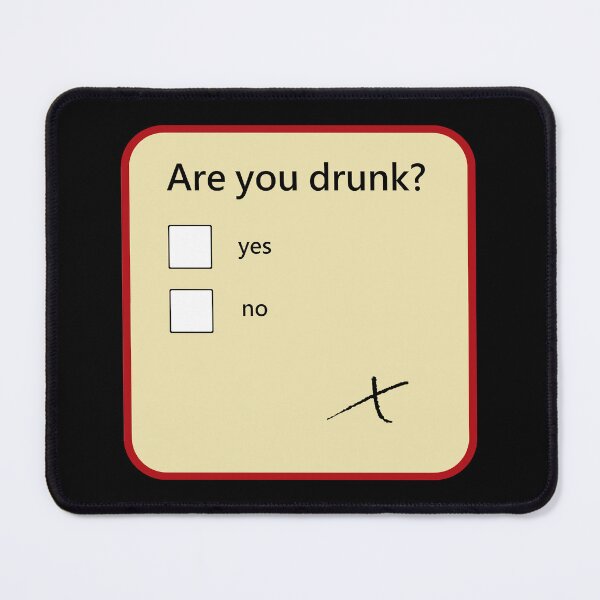 Item preview, Are you drunk? Joke questionnaire!  designed and sold by Kim Arnott.