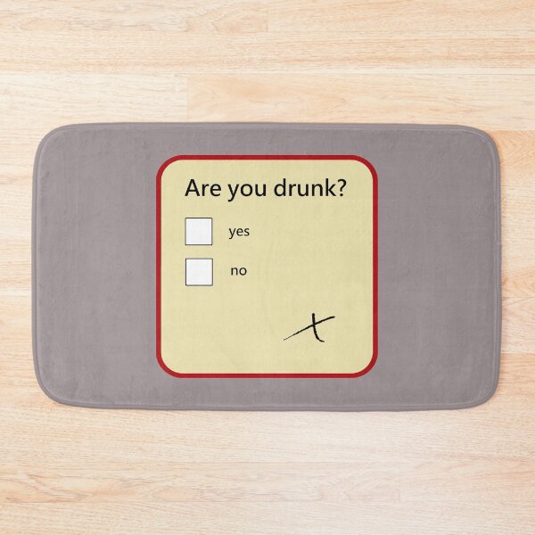 Item preview, Are you drunk? Joke questionnaire!  designed and sold by Kim Arnott.