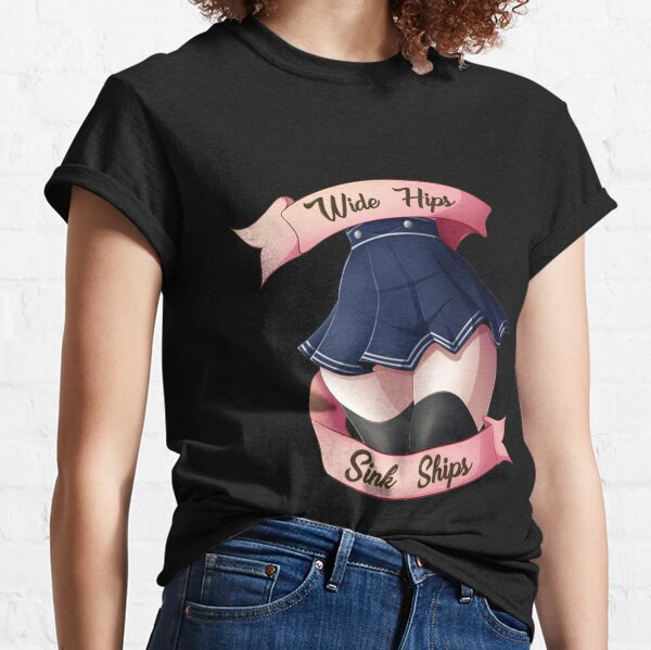 Wide Hips T-Shirts for Sale