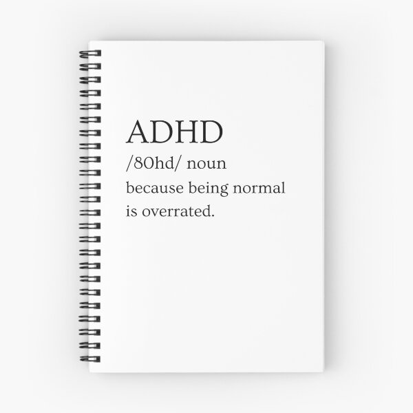 Item preview, ADHD Joke designed and sold by BuraxisQuotes.