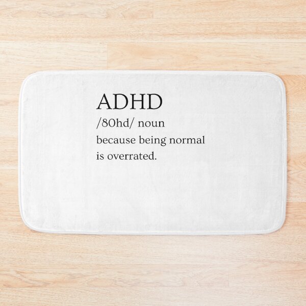 Item preview, ADHD Joke designed and sold by BuraxisQuotes.