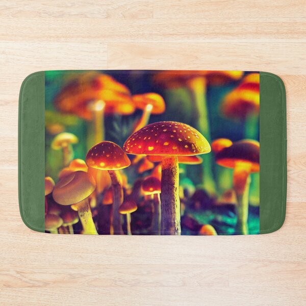 Item preview,  Magic mushrooms in the forest. designed and sold by Maniock.