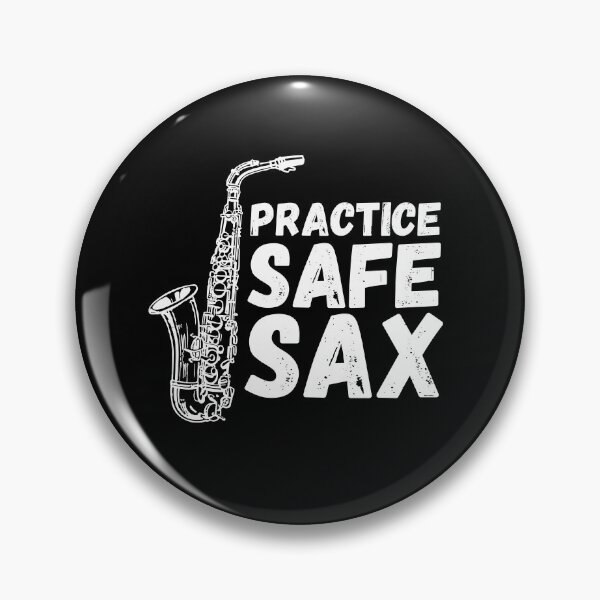 Item preview, Practice Safe Sax Essential designed and sold by knapst.