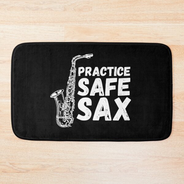 Item preview, Practice Safe Sax Essential designed and sold by knapst.