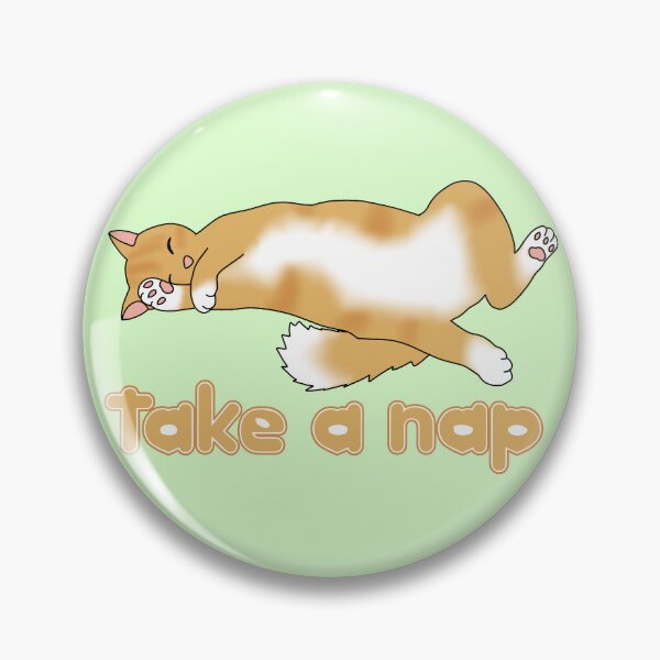 Item preview, Take a nap (fluffy ginger cat) designed and sold by Becky-Marie.