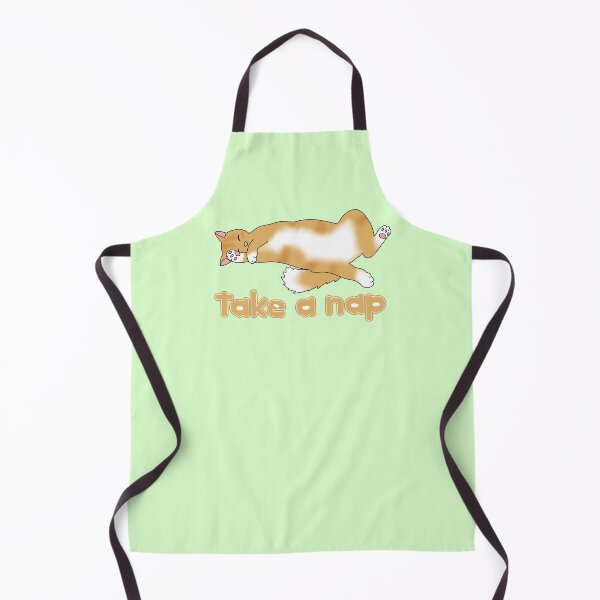 Item preview, Take a nap (fluffy ginger cat) designed and sold by Becky-Marie.