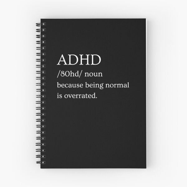 Item preview, ADHD Quote designed and sold by BuraxisQuotes.