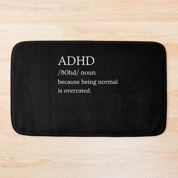 Item preview, ADHD Quote designed and sold by BuraxisQuotes.
