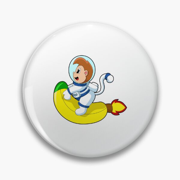 Item preview, Monkey Banana Astronaut designed and sold by Snabdesign84.