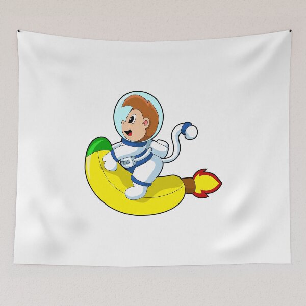 Item preview, Monkey Banana Astronaut designed and sold by Snabdesign84.