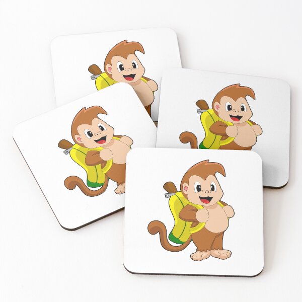 Item preview, Monkey Banana Backpack designed and sold by Snabdesign84.