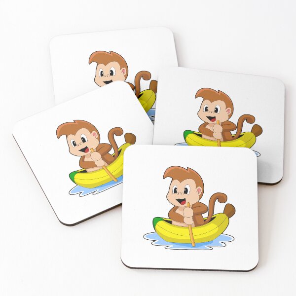 Item preview, Monkey Banana Boat designed and sold by Snabdesign84.