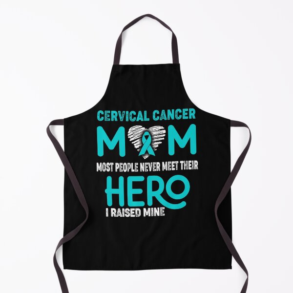 Item preview, Cervical Cancer MOM Most People Never Meet Their HERO I Raised Mine designed and sold by Tifrop.