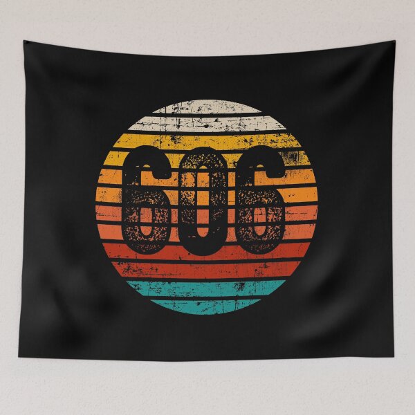 Item preview, Distressed Vintage Sunset 606 Area Code designed and sold by Gold Wings Tees.