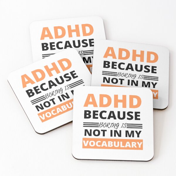 Item preview, ADHD Quote designed and sold by BuraxisQuotes.