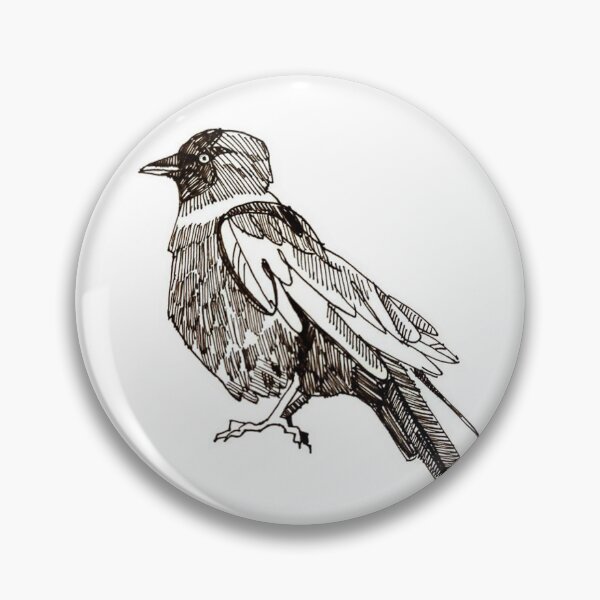 Item preview, Ink Western Jackdaw designed and sold by Teexhut.