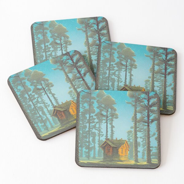 Item preview, Quiet Home in the Forest  designed and sold by EsoteraArt.