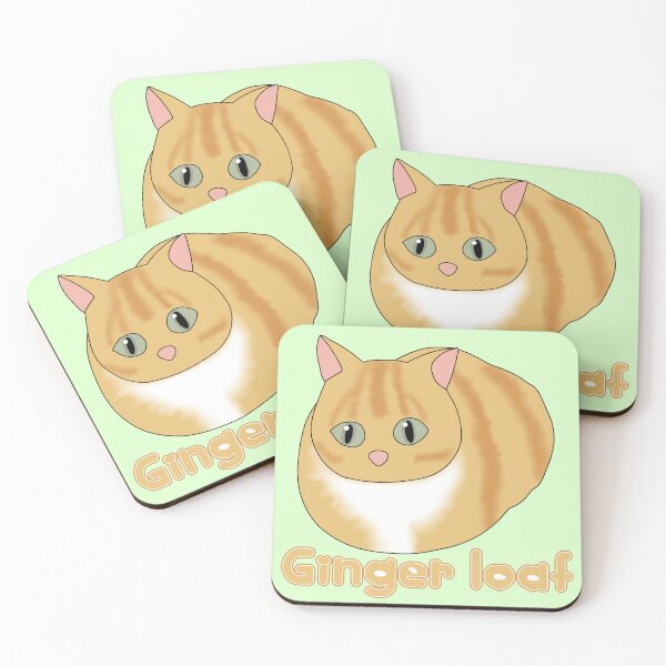 Item preview, Ginger loaf (fluffy ginger cat) designed and sold by Becky-Marie.