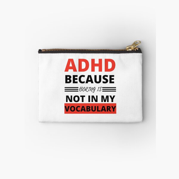 Item preview, ADHD Joke designed and sold by BuraxisQuotes.