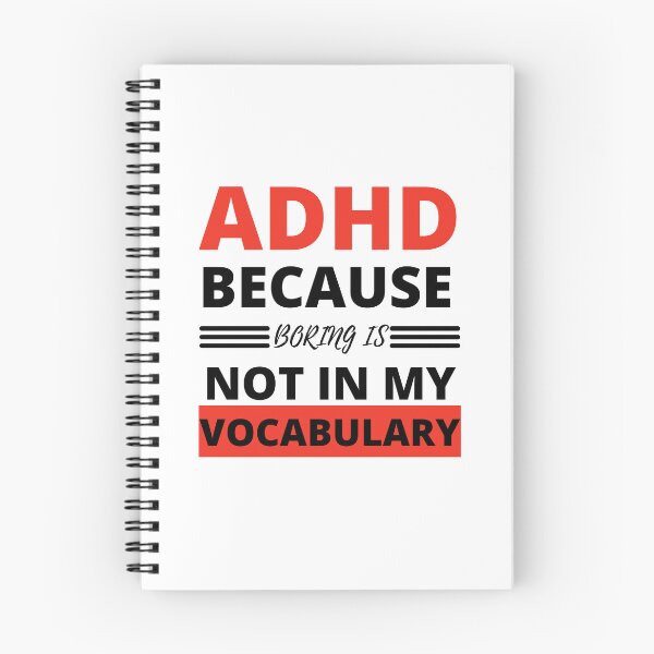 Item preview, ADHD Joke designed and sold by BuraxisQuotes.