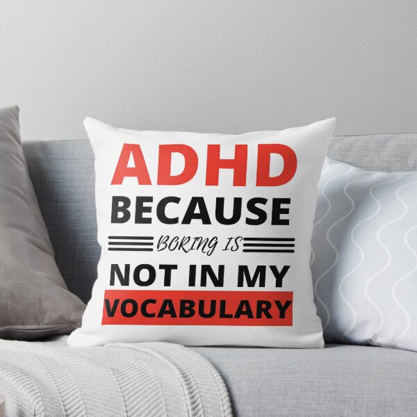 Item preview, ADHD Joke designed and sold by BuraxisQuotes.